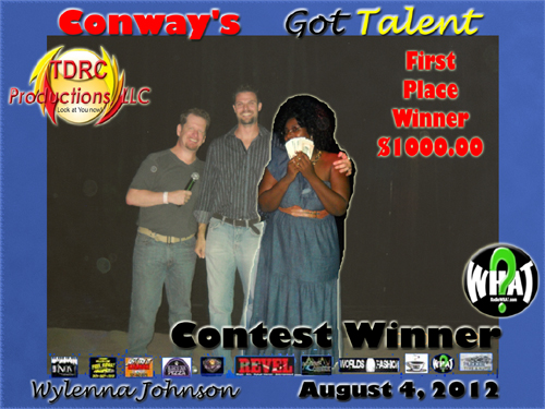2012 Conways Got Talent Contest Winner First Place