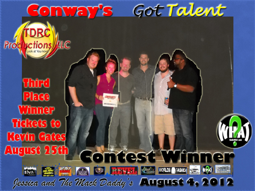 2012 Conways Got Talent Contest Winner Third Place