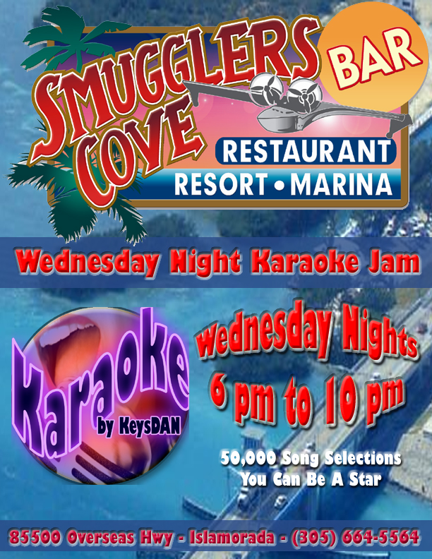 Smuggler's Cove Karaoke Jam Wednesdays 6pm to 10pm