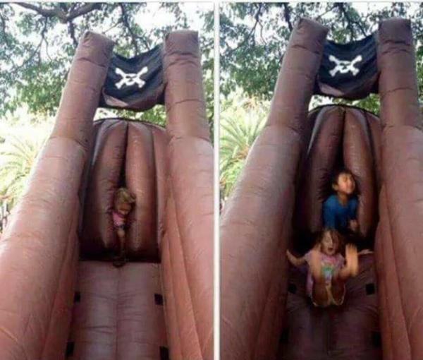 Back to the Drawing Board on this Children's Slide?