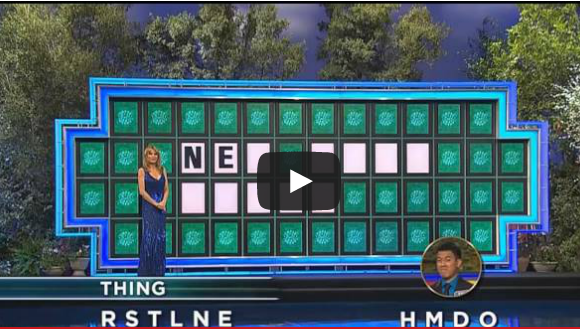 Contestant Wins Impossible Wheel of Fortune Puzzle With One Guess