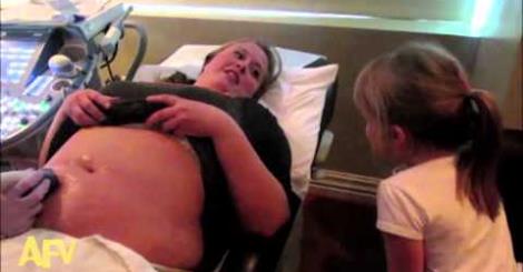 Girl Is Shocked When She Finds Out There's A Baby In There...