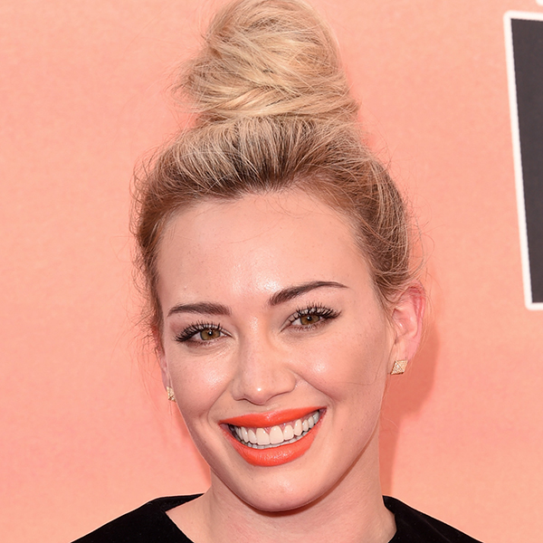 Hilary Duff recording song written by Ed Sheeran