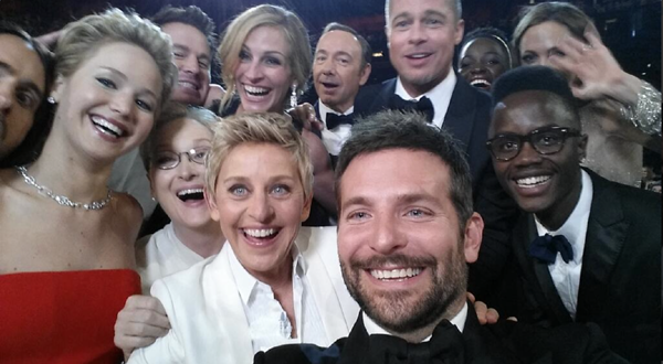 Jennifer Lawrence at the Oscars! So adorable