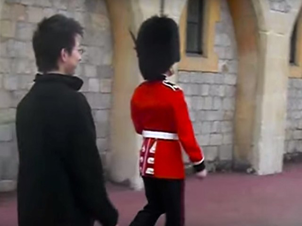 Why you don't harass the Queen's Guard