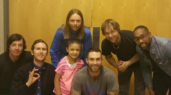 Maroon 5 Makes 5-Year-Old Kidney Cancer Patient's Dreams Come True