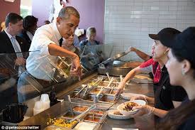 Mr. President Is Definitely a 'Chipotle' First-Timer
