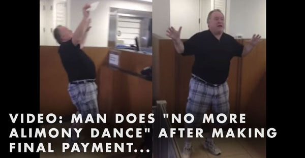 No more Alimony Payments dance! Haha