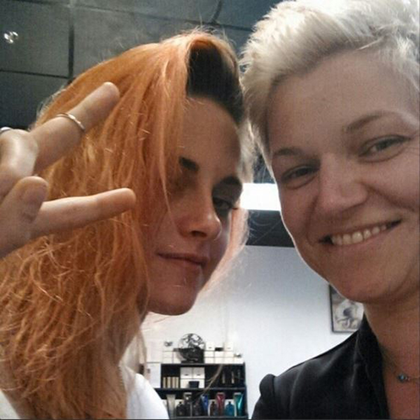 PHOTO: Kristen Stewart debuts orange hair