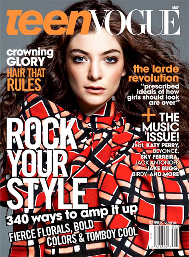 PHOTO: Lorde covers 'Teen Vogue'