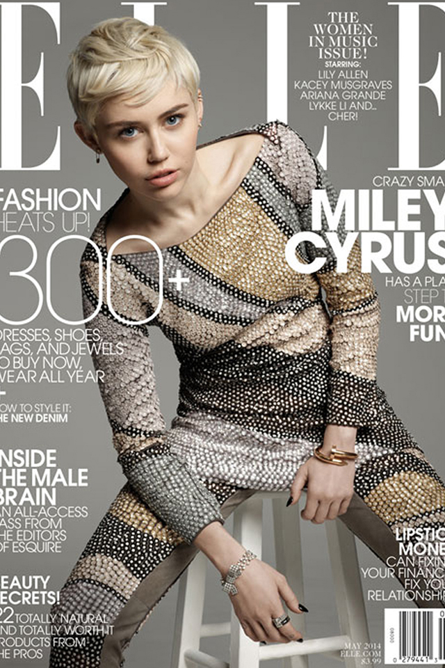 PHOTO: Miley Cyrus covers 'Elle'
