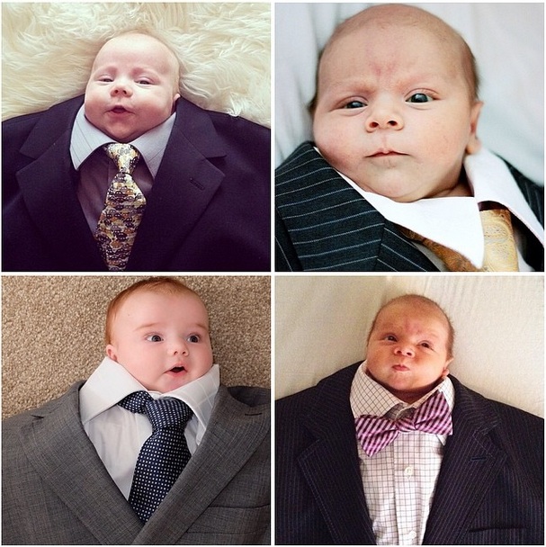 PHOTOS: #Babysuiting is the cutest new trend!