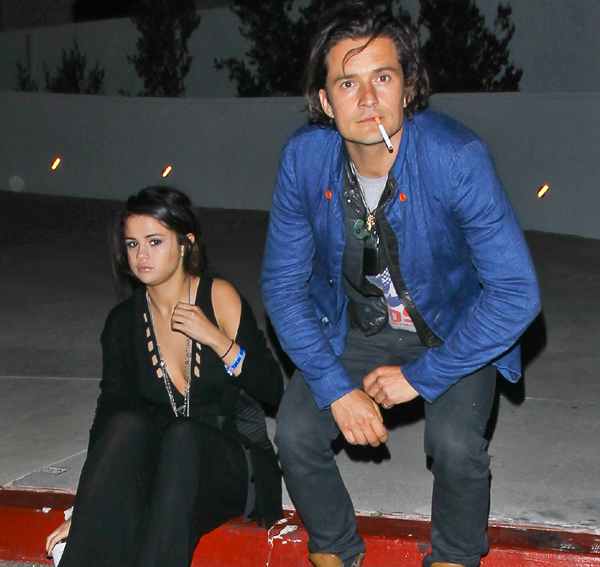 Spotted: Selena Gomez and Orlando Bloom photographed together