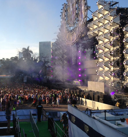 Traffic Closures Begin Thursday Night In Downtown Miami For The Ultra Music Festival