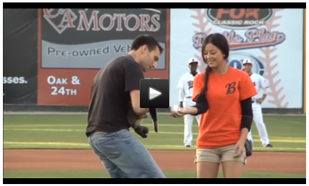 VIRAL RIGHT NOW: Hero Cat Throws Out First Pitch