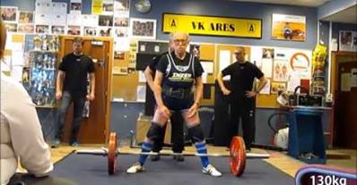 WATCH: 91-Year Old Lifts Almost 300 Pounds!