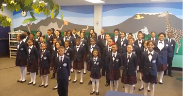 WATCH: An Elementary School Choir Sings 'Happy!'