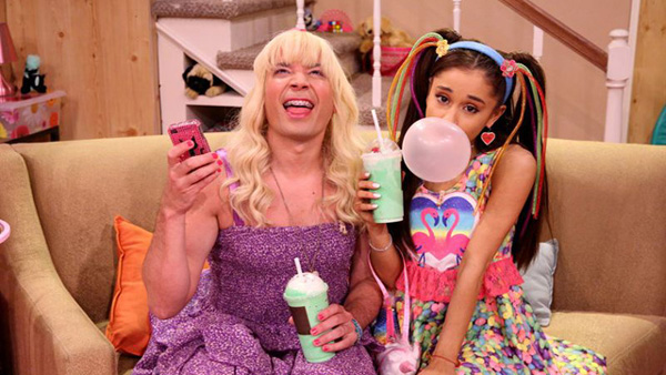 WATCH: Ariana Grande Has Sing-Off In 'Ew!' Sketch With Jimmy Fallon