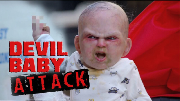 WATCH: Baby Scare Prank