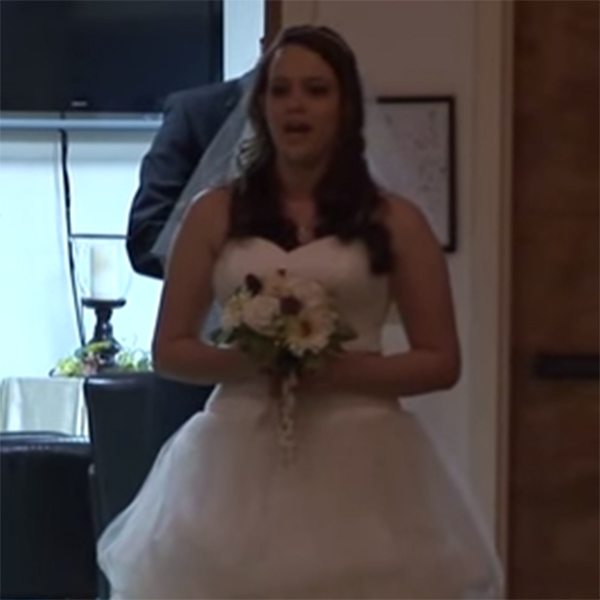 WATCH: Bride sings Carrie Underwood's 'Look At Me' down the aisle