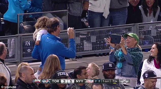 WATCH: Dad Catches Derek Jeter Foul Ball.....Daughter Throws It Back