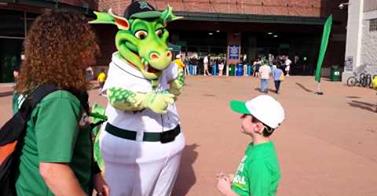 WATCH: Dayton Dragons Signs To Deaf Boy