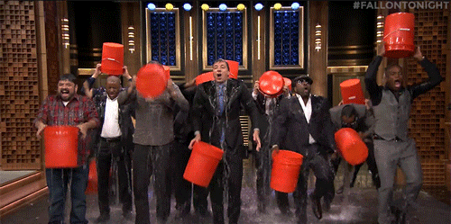 WATCH: Jimmy Fallon And The Roots Accept ALS Challenge!