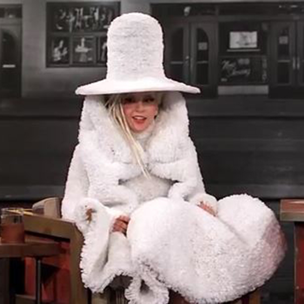 WATCH: Lady Gaga wears coffee filter dress for 'Jimmy Kimmel' appearance
