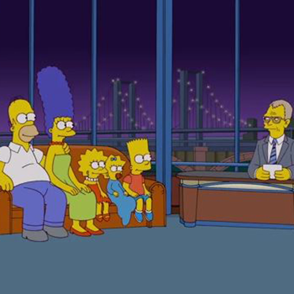 WATCH: 'The Simpsons' honors David Letterman with updated couch gag
