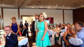 Wedding Guests Break Out... Seasons of Love :)